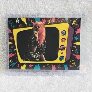 3/$60 Mint 1985 Cyndi Lauper Sticker/Puzzle Card by Mutza Rella Inc.!!
